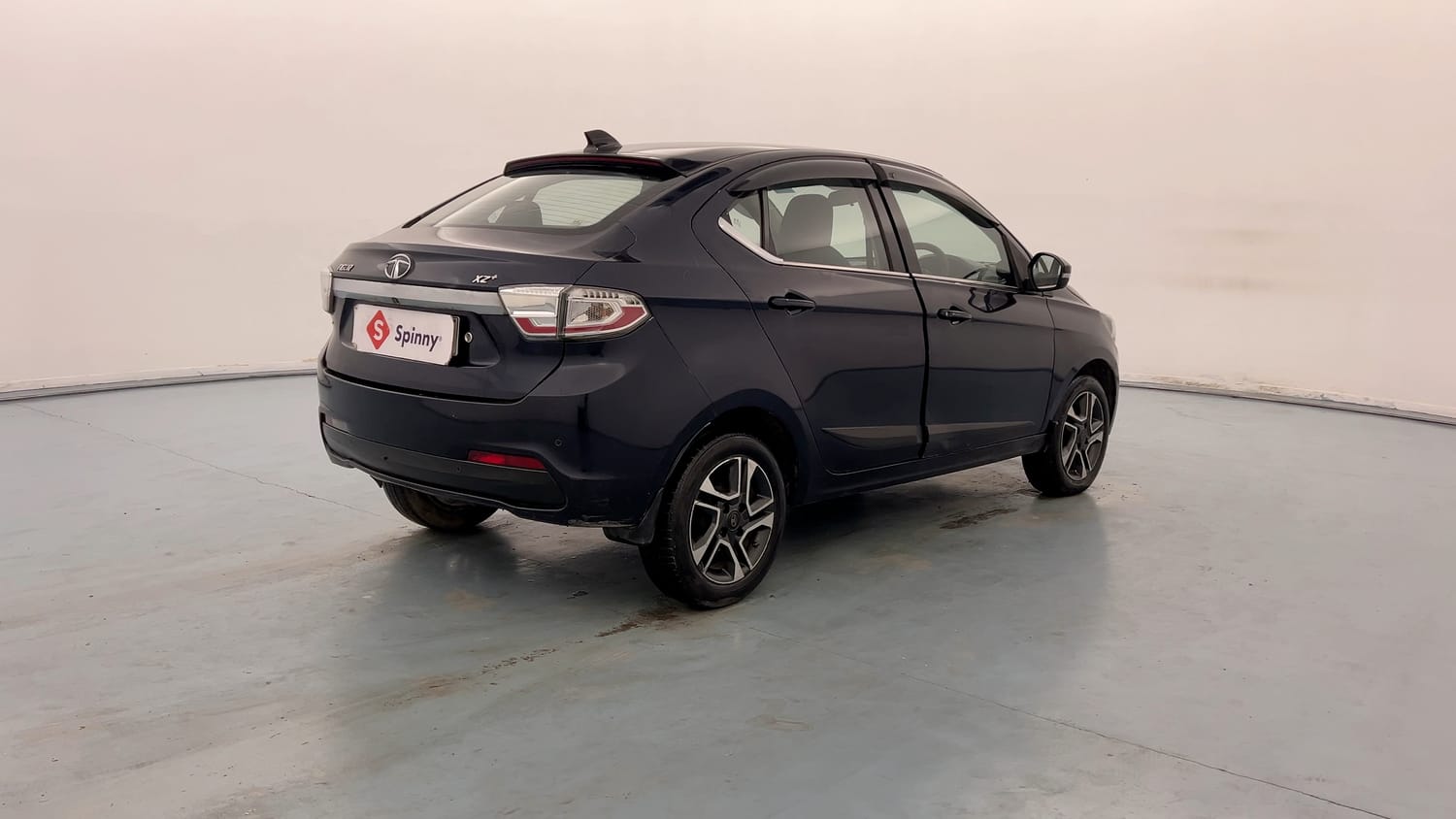 Used 2019 Tata Tigor Revotron XZ+ Petrol Manual exterior RIGHT REAR CORNER VIEW