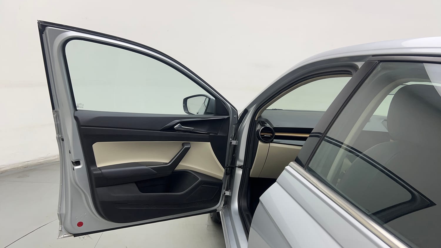 Used 2023 Skoda Slavia Style 1.5L TSI DSG Petrol Automatic interior LEFT FRONT DOOR OPEN VIEW