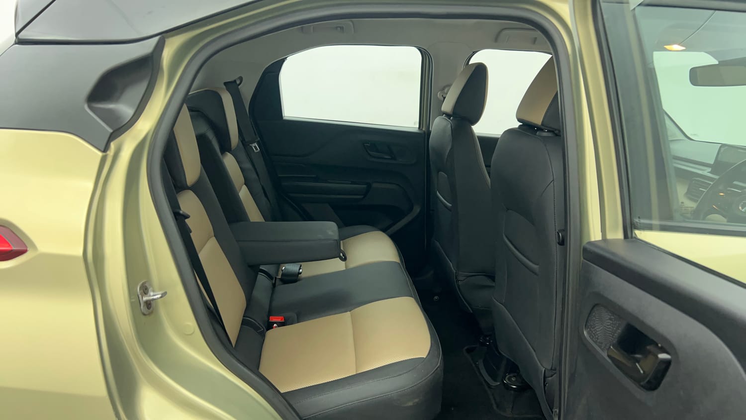 Used 2022 Tata Punch Kaziranga Creative AMT Petrol Automatic interior RIGHT SIDE REAR DOOR CABIN VIEW