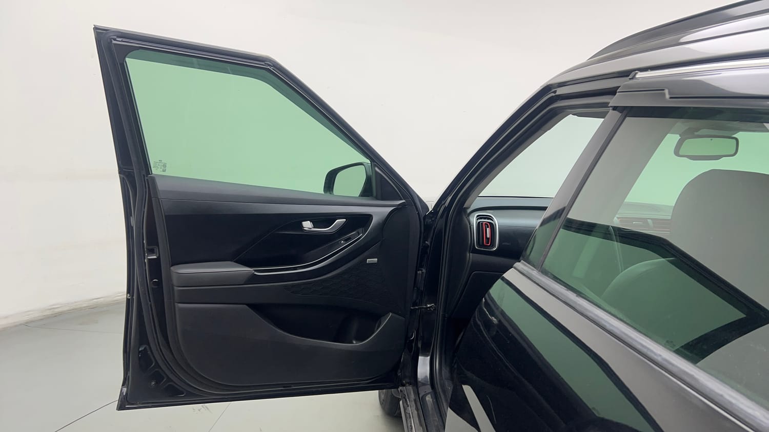Used 2022 Hyundai Creta SX (O) 1.4 Turbo 7 DCT Petrol Automatic interior LEFT FRONT DOOR OPEN VIEW