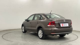 Used 2016 Volkswagen Vento Highline 1.2 (P) AT Petrol Automatic exterior LEFT REAR CORNER VIEW