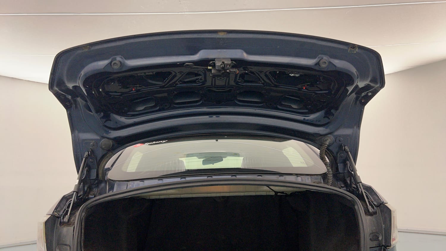 Used 2019 Tata Tigor Revotron XZ+ Petrol Manual interior DICKY DOOR OPEN VIEW