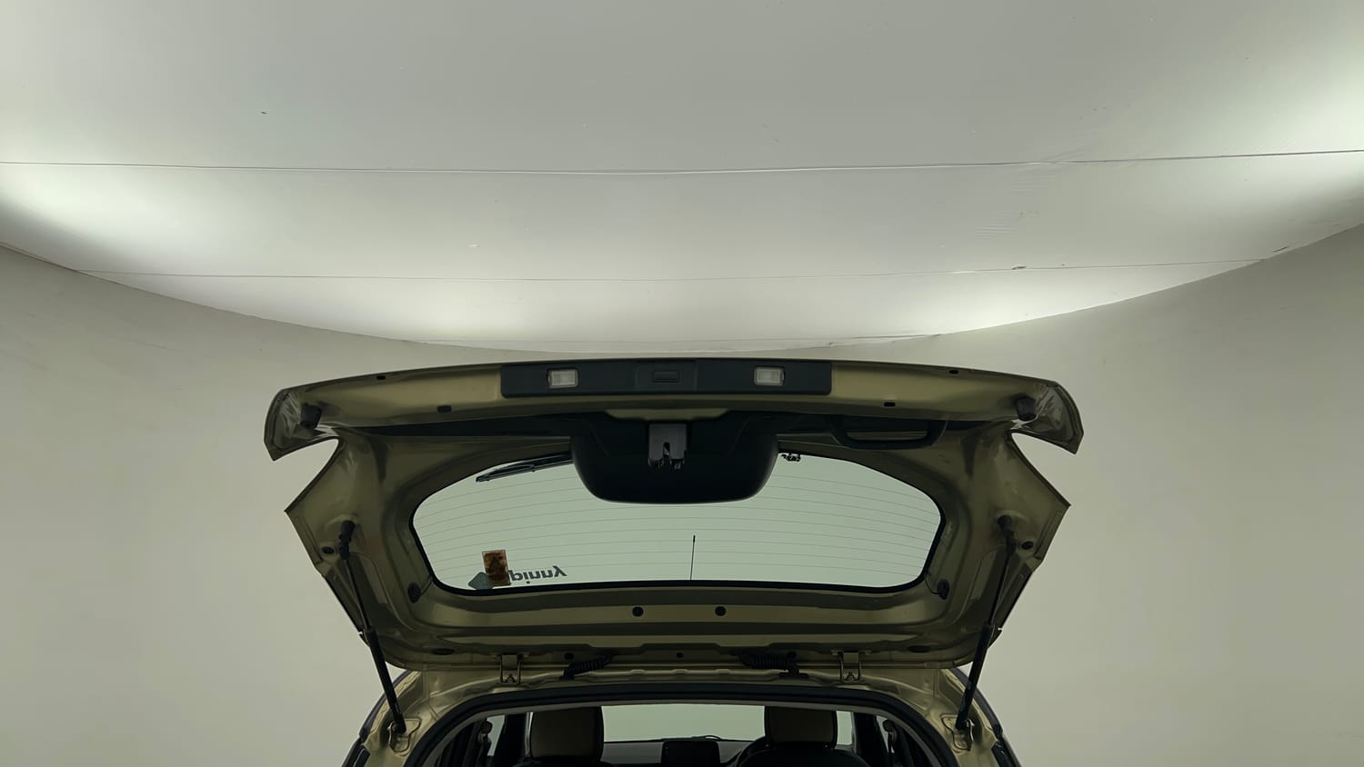 Used 2022 Tata Punch Kaziranga Creative AMT Petrol Automatic interior DICKY DOOR OPEN VIEW
