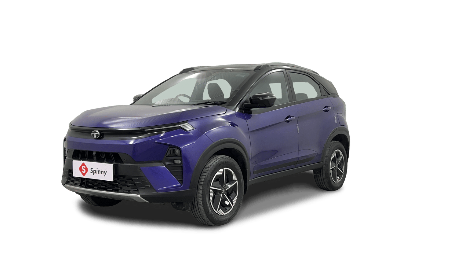 Used 2024 Tata Nexon Fearless Plus S Purple 1.2 Revotron Petrol 7DCA Dual Tone Petrol Automatic Image