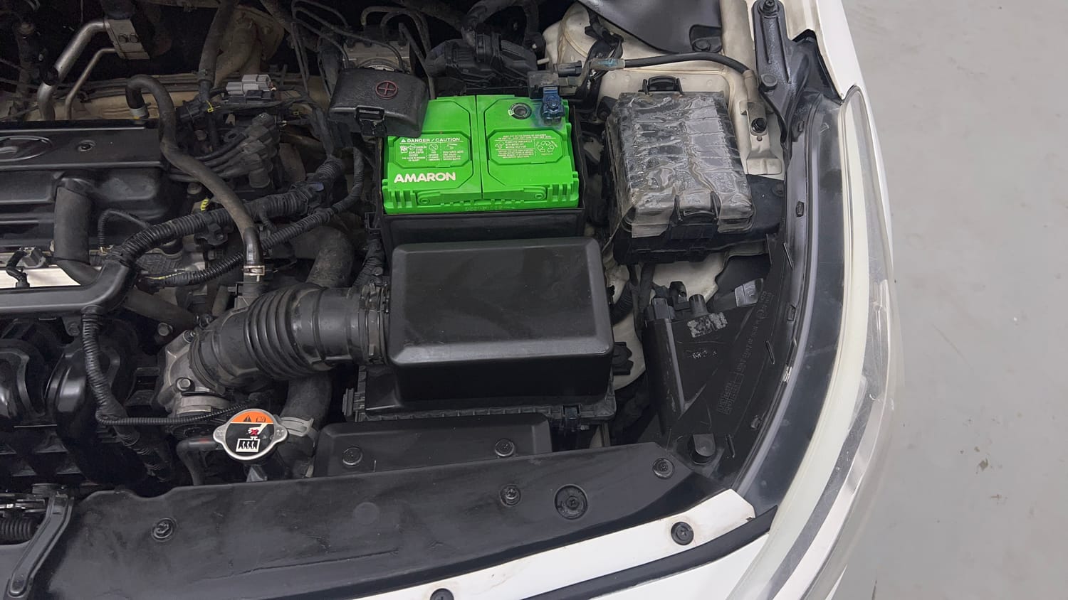 Used 2015 Hyundai Elite i20 Asta 1.2 Petrol Manual engine ENGINE LEFT SIDE VIEW