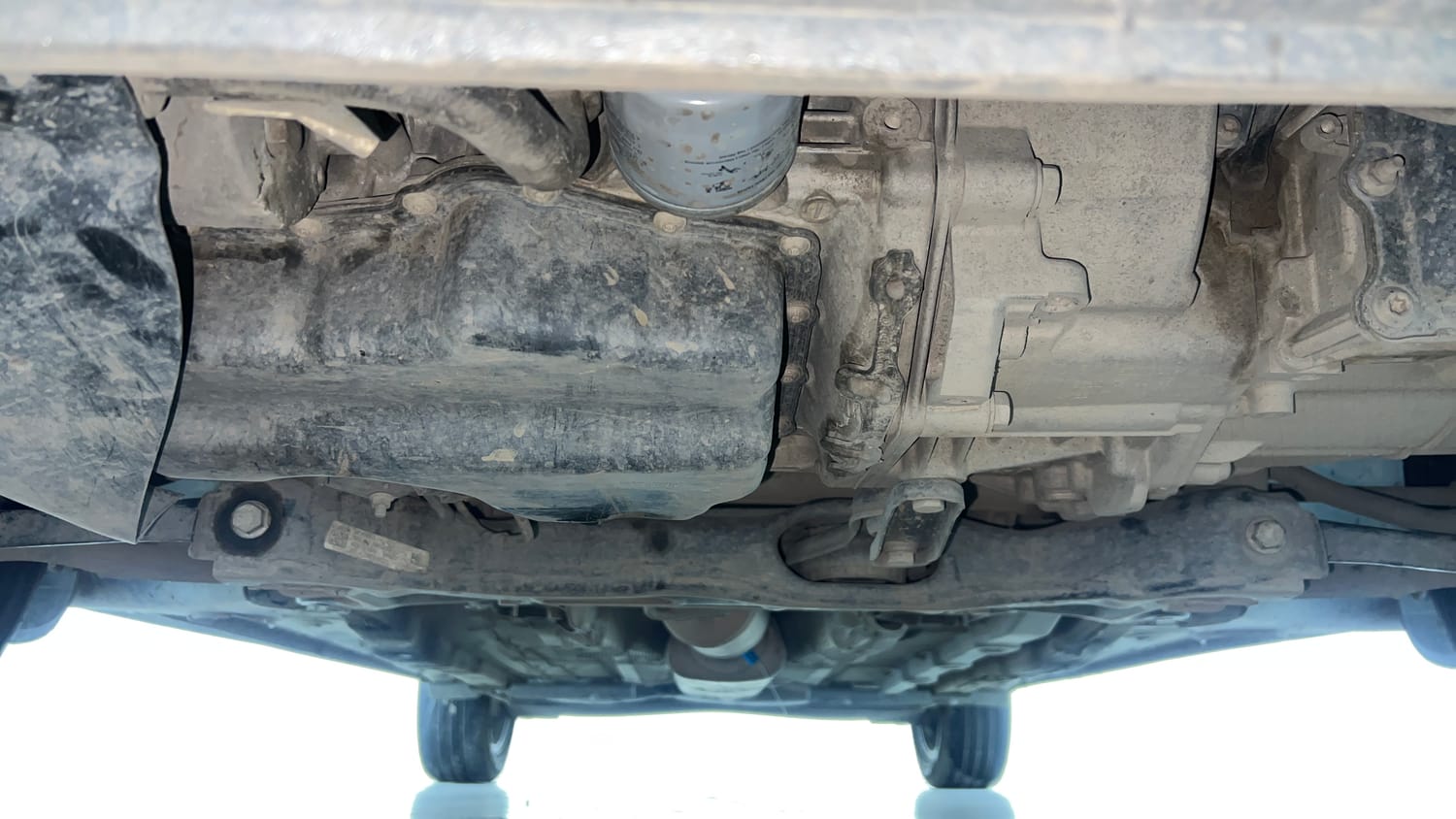 Used 2023 Skoda Slavia Style 1.5L TSI DSG Petrol Automatic extra FRONT LEFT UNDERBODY VIEW