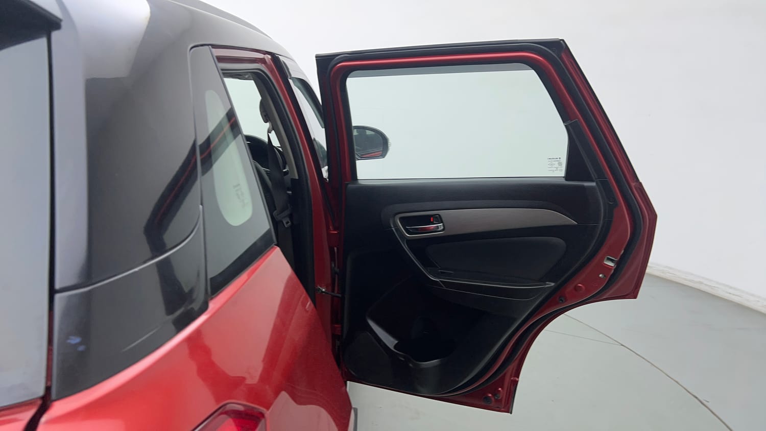 Used 2018 Maruti Suzuki Vitara Brezza ZDI Plus  Dual Tone Diesel Manual interior RIGHT REAR DOOR OPEN VIEW