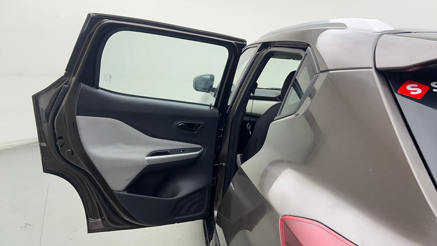 Used 2023 Nissan Magnite XE Petrol Manual interior LEFT REAR DOOR OPEN VIEW