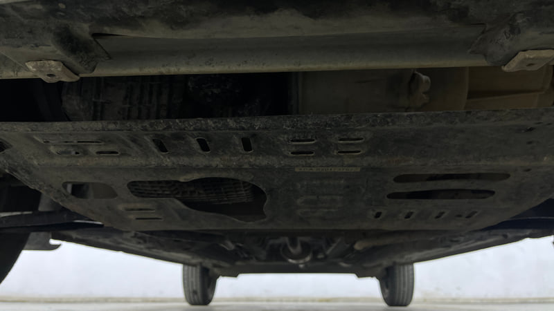 Used 2022 Renault Kwid CLIMBER AMT Petrol Automatic extra FRONT LEFT UNDERBODY VIEW