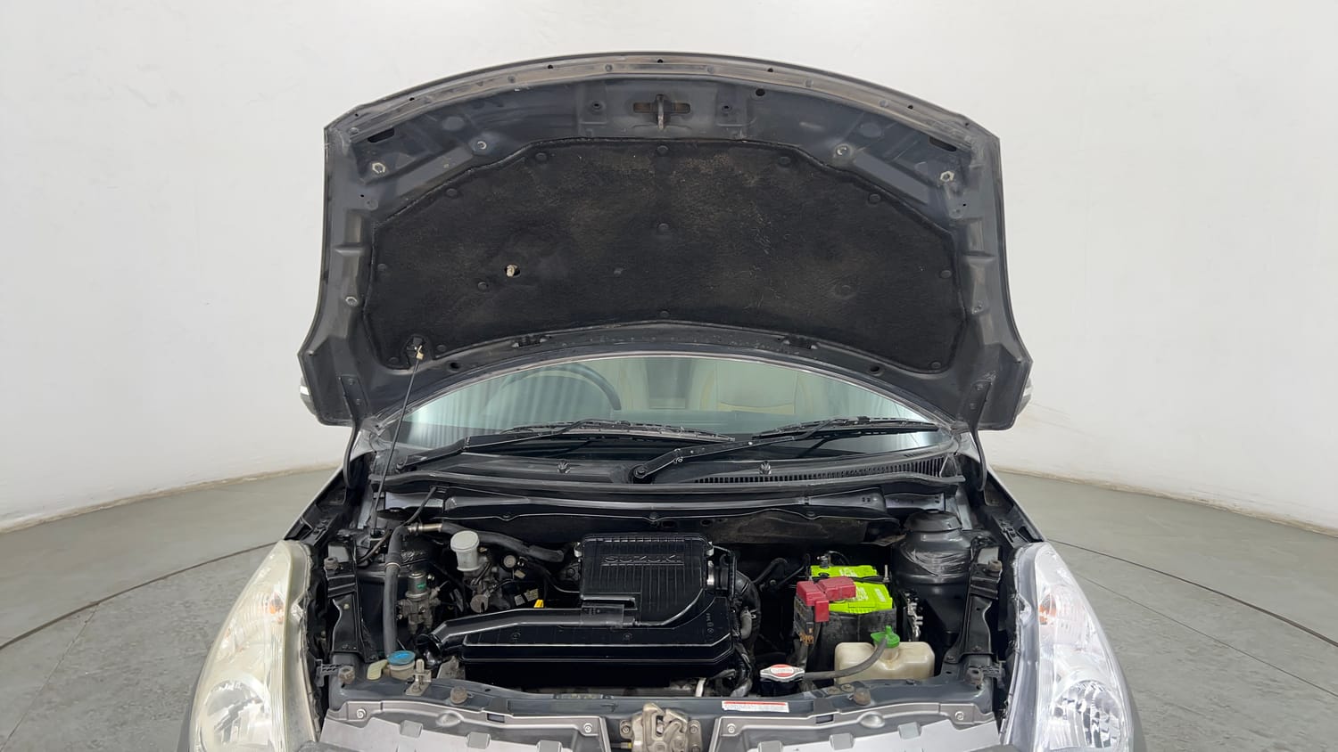 Used 2012 Maruti Suzuki Swift Dzire VXI Petrol Manual engine ENGINE & BONNET OPEN FRONT VIEW