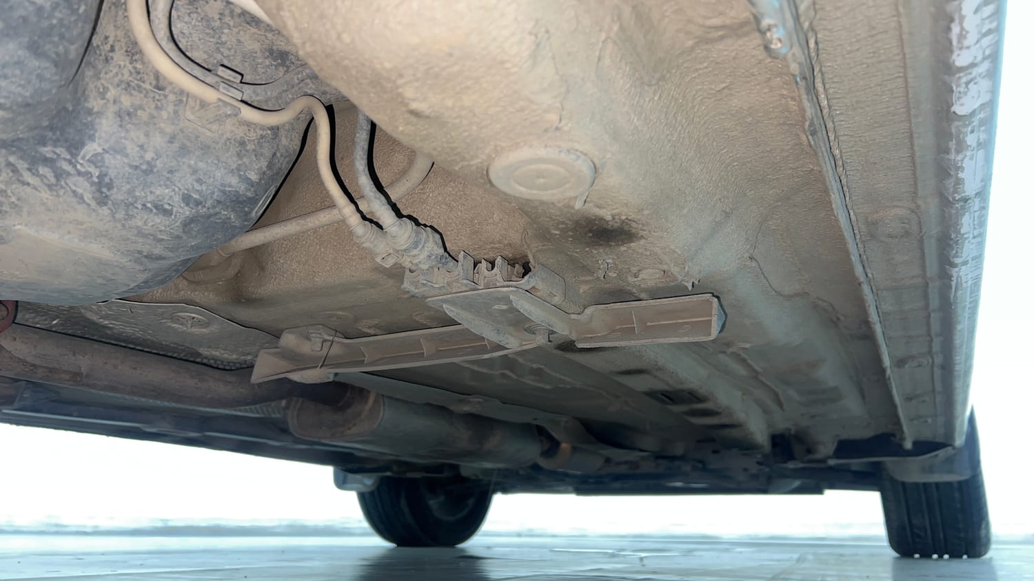 Used 2023 Skoda Slavia Style 1.5L TSI DSG Petrol Automatic extra REAR RIGHT UNDERBODY VIEW