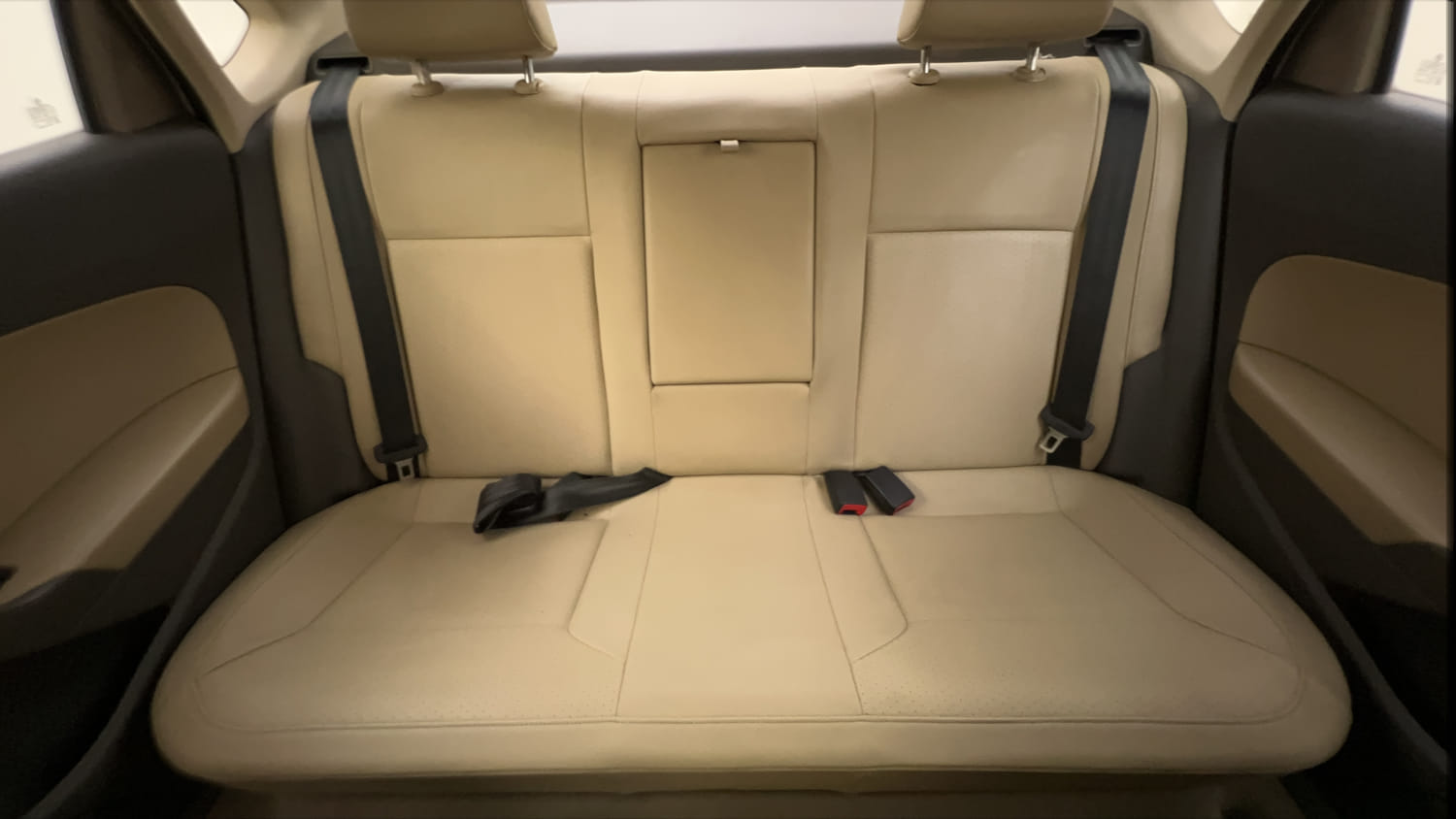 Used 2016 Volkswagen Vento Highline Petrol AT Petrol Automatic interior REAR SEAT CONDITION VIEW