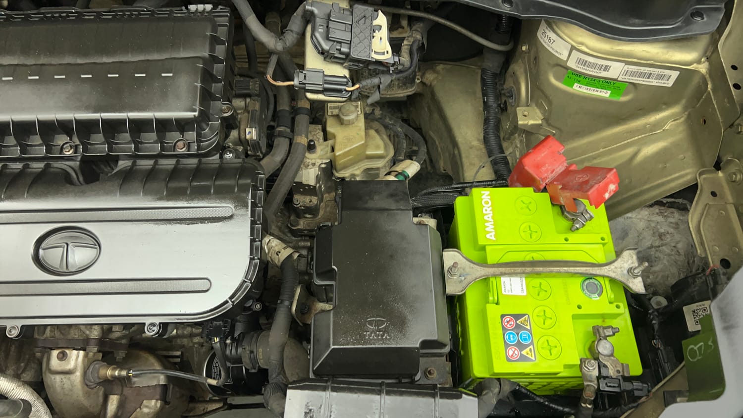 Used 2022 Tata Punch Kaziranga Creative AMT Petrol Automatic engine ENGINE LEFT SIDE VIEW