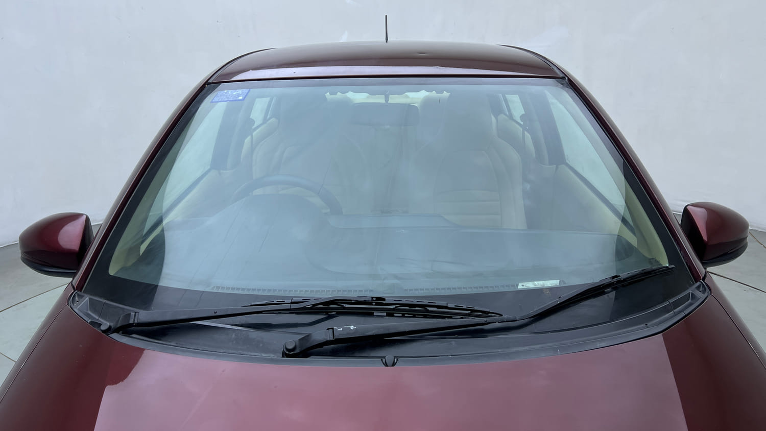 Used 2017 Honda Amaze 1.2 S i-VTEC Opt Petrol Manual exterior FRONT WINDSHIELD VIEW