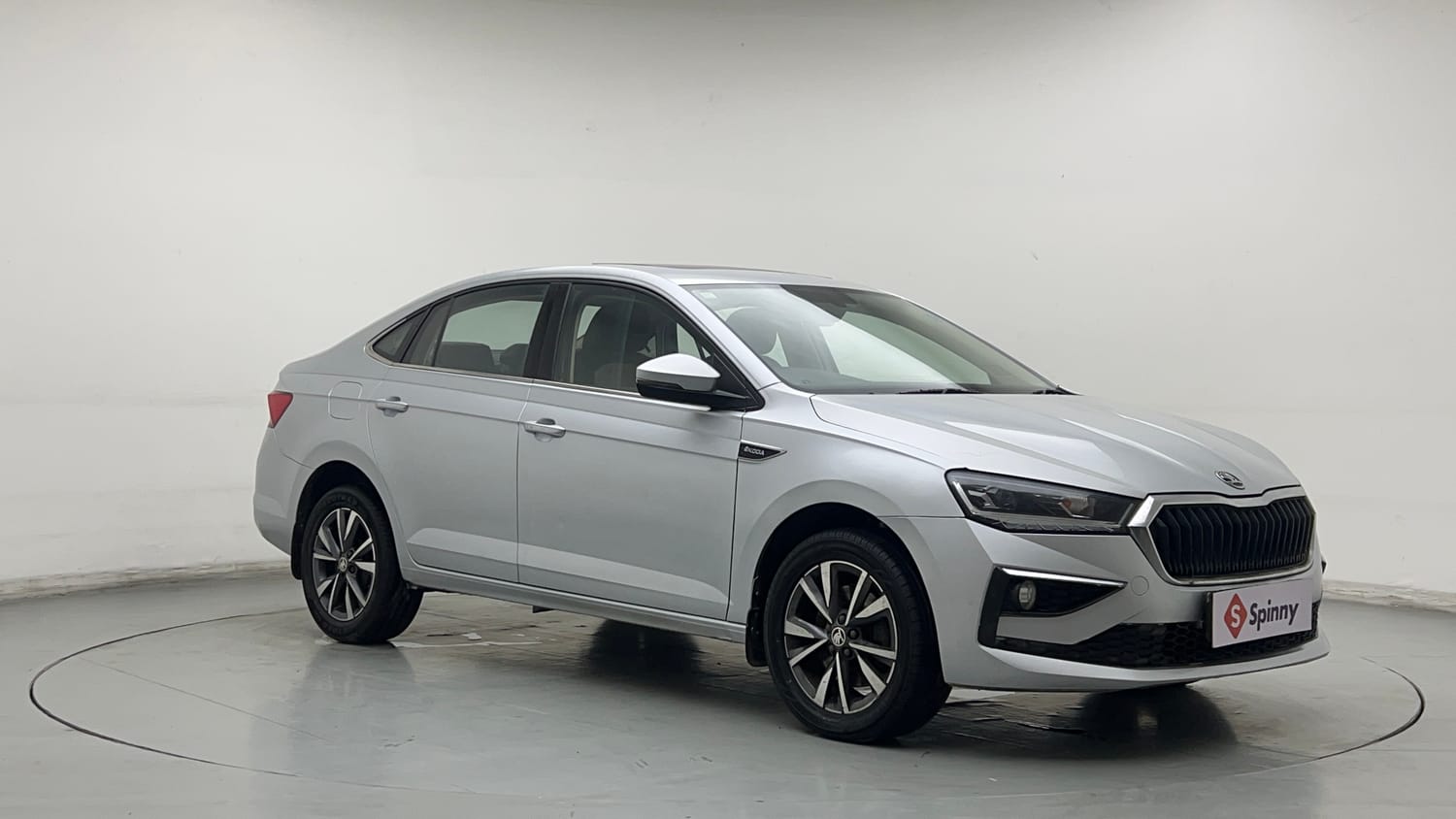 Used 2023 Skoda Slavia Style 1.5L TSI DSG Petrol Automatic exterior RIGHT FRONT CORNER VIEW