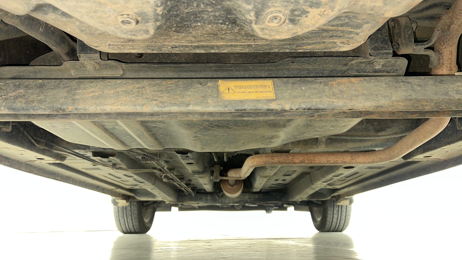 Used 2022 Tata Punch Kaziranga Creative AMT Petrol Automatic extra REAR UNDERBODY VIEW (TAKEN FROM REAR)