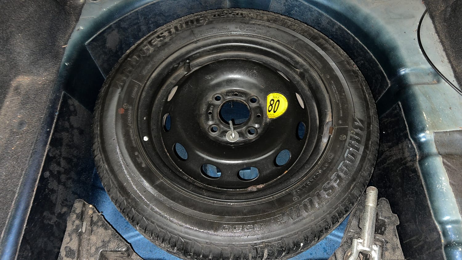 Used 2019 Tata Tigor Revotron XZ+ Petrol Manual tyres SPARE TYRE VIEW