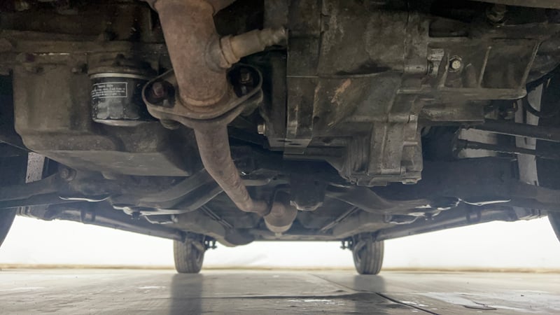 Used 2016 Maruti Suzuki Wagon R LXI Petrol Manual extra FRONT LEFT UNDERBODY VIEW