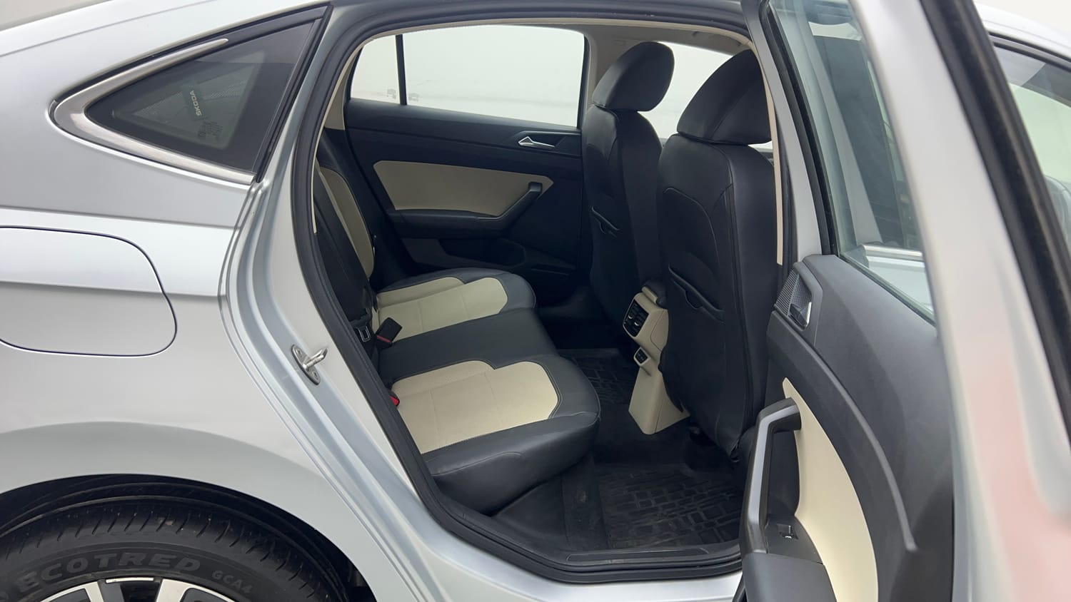 Used 2023 Skoda Slavia Style 1.5L TSI DSG Petrol Automatic interior RIGHT SIDE REAR DOOR CABIN VIEW