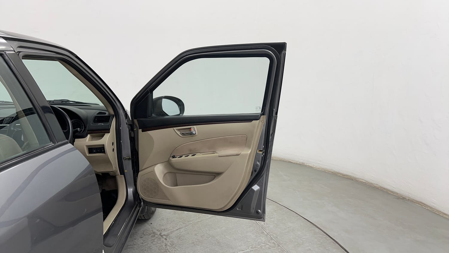 Used 2012 Maruti Suzuki Swift Dzire VXI Petrol Manual interior RIGHT FRONT DOOR OPEN VIEW