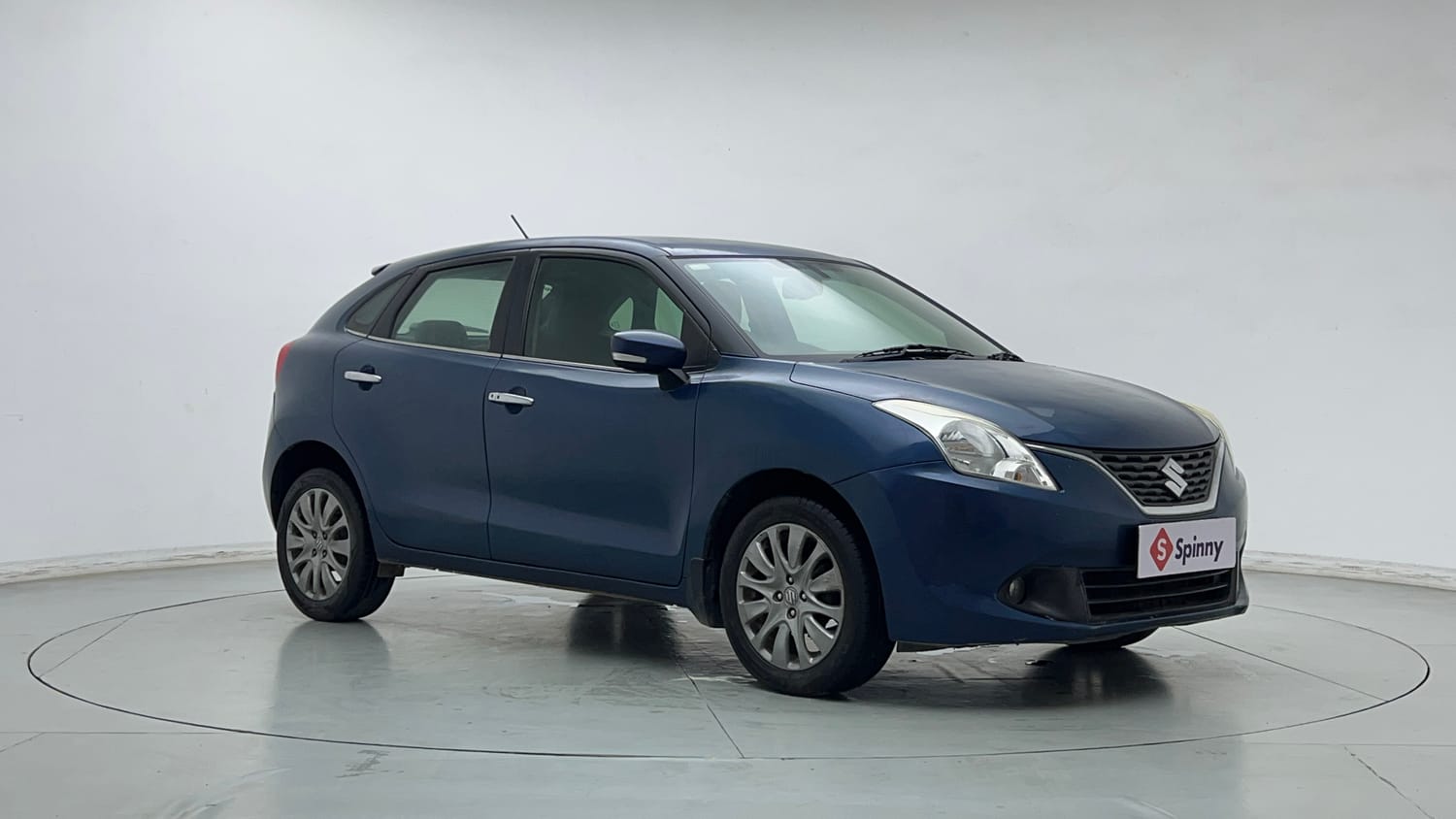 Used 2017 Maruti Suzuki Baleno Zeta 1.2 Petrol Manual exterior RIGHT FRONT CORNER VIEW