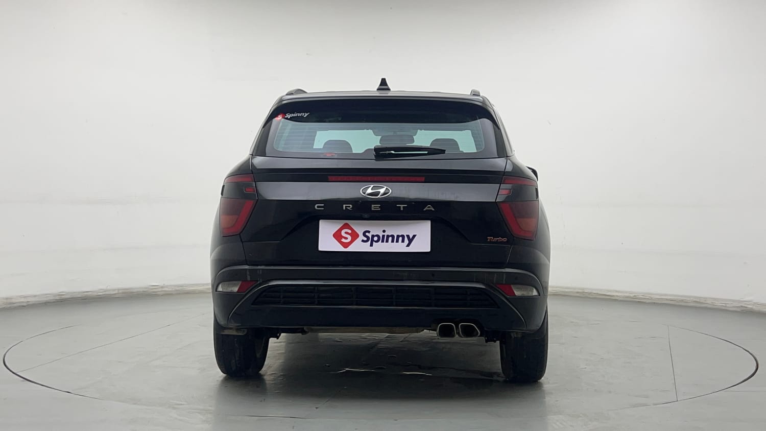 Used 2022 Hyundai Creta SX (O) 1.4 Turbo 7 DCT Petrol Automatic exterior BACK VIEW