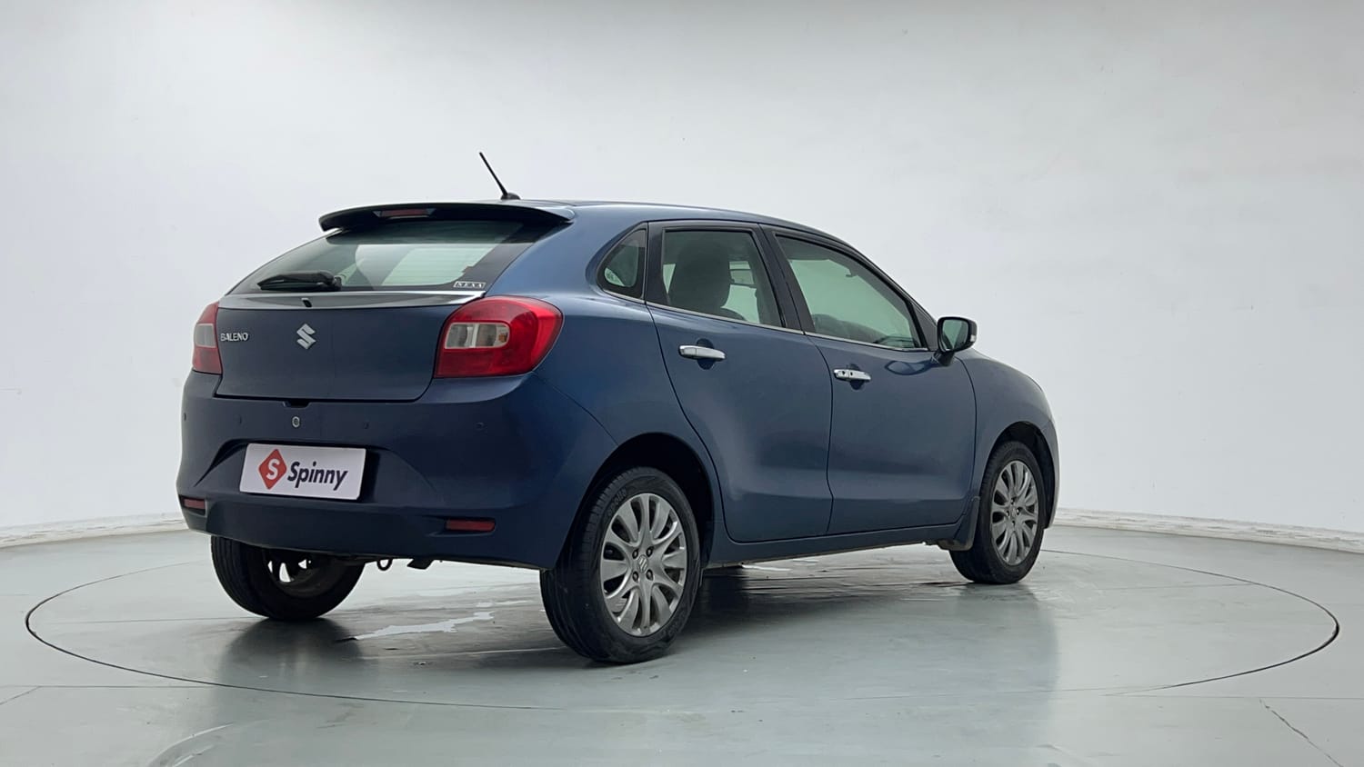 Used 2017 Maruti Suzuki Baleno Zeta 1.2 Petrol Manual exterior RIGHT REAR CORNER VIEW