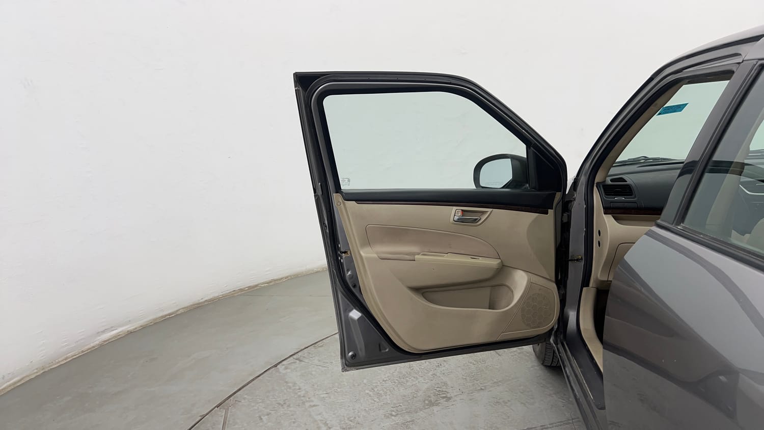 Used 2012 Maruti Suzuki Swift Dzire VXI Petrol Manual interior LEFT FRONT DOOR OPEN VIEW