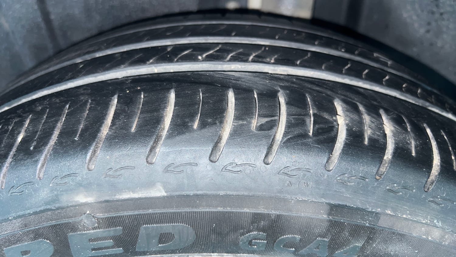 Used 2023 Skoda Slavia Style 1.5L TSI DSG Petrol Automatic tyres LEFT REAR TYRE TREAD VIEW