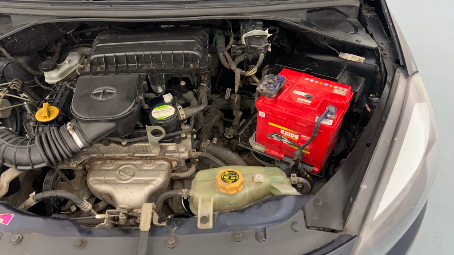 Used 2019 Tata Tigor Revotron XZ+ Petrol Manual engine ENGINE LEFT SIDE VIEW