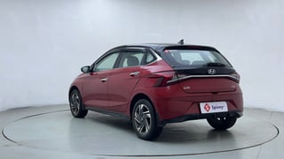 Used 2023 Hyundai i20 Asta (O) 1.2 IVT Dual Tone Petrol Automatic exterior LEFT REAR CORNER VIEW