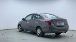 Used 2013 Nissan Sunny XL Petrol Manual exterior LEFT REAR CORNER VIEW