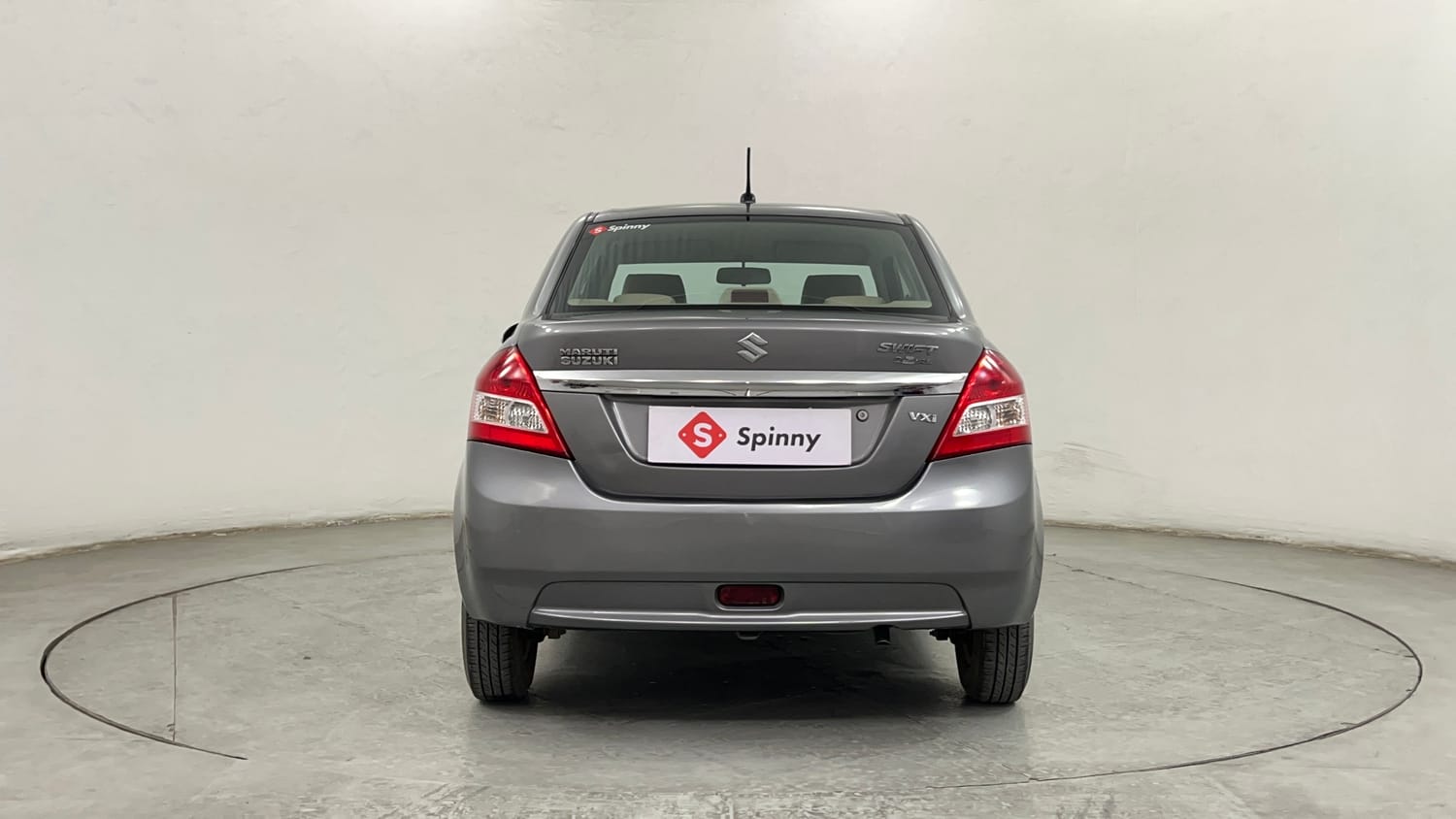 Used 2012 Maruti Suzuki Swift Dzire VXI Petrol Manual exterior BACK VIEW