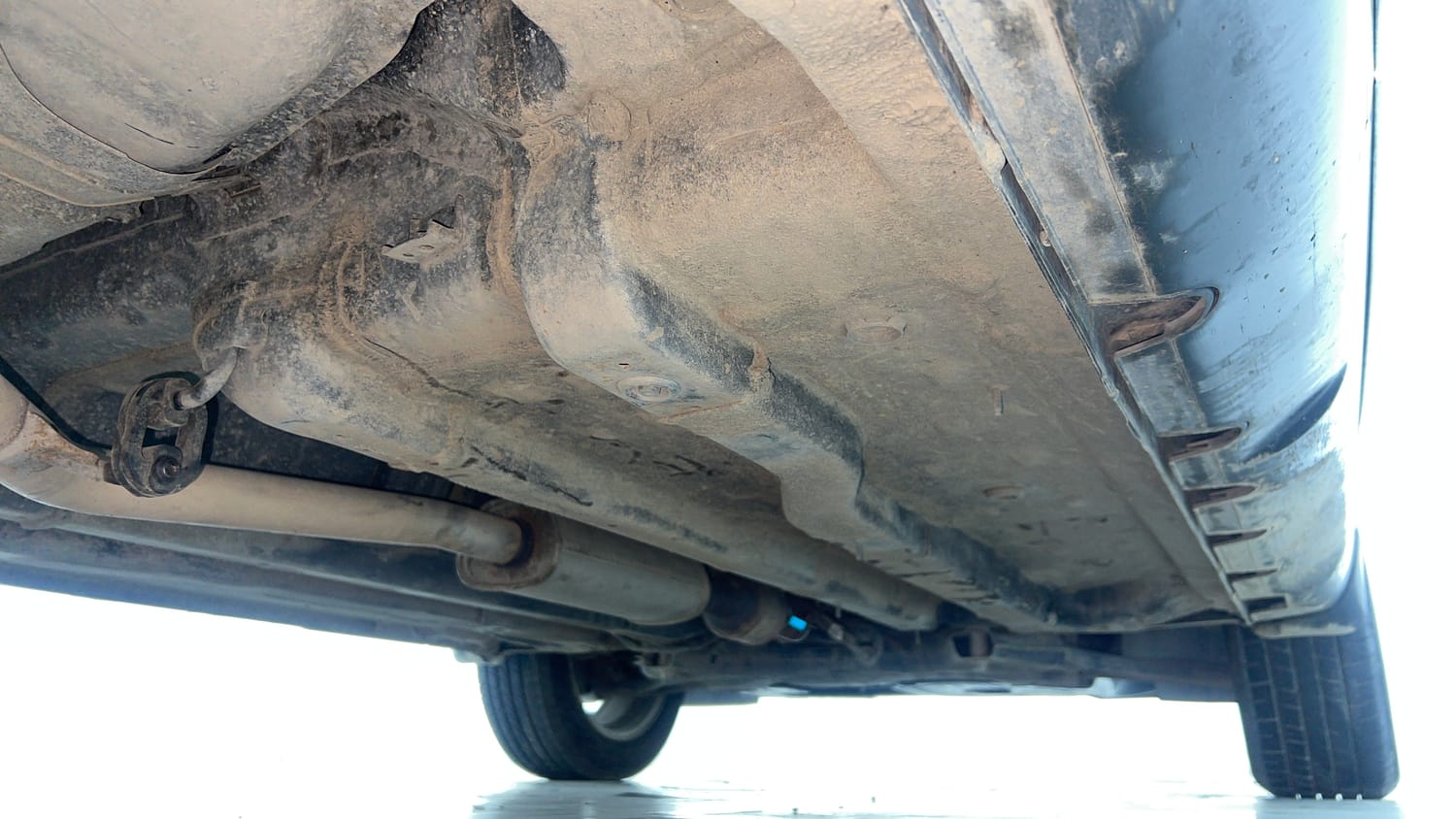 Used 2022 Hyundai Creta SX (O) 1.4 Turbo 7 DCT Petrol Automatic extra REAR RIGHT UNDERBODY VIEW