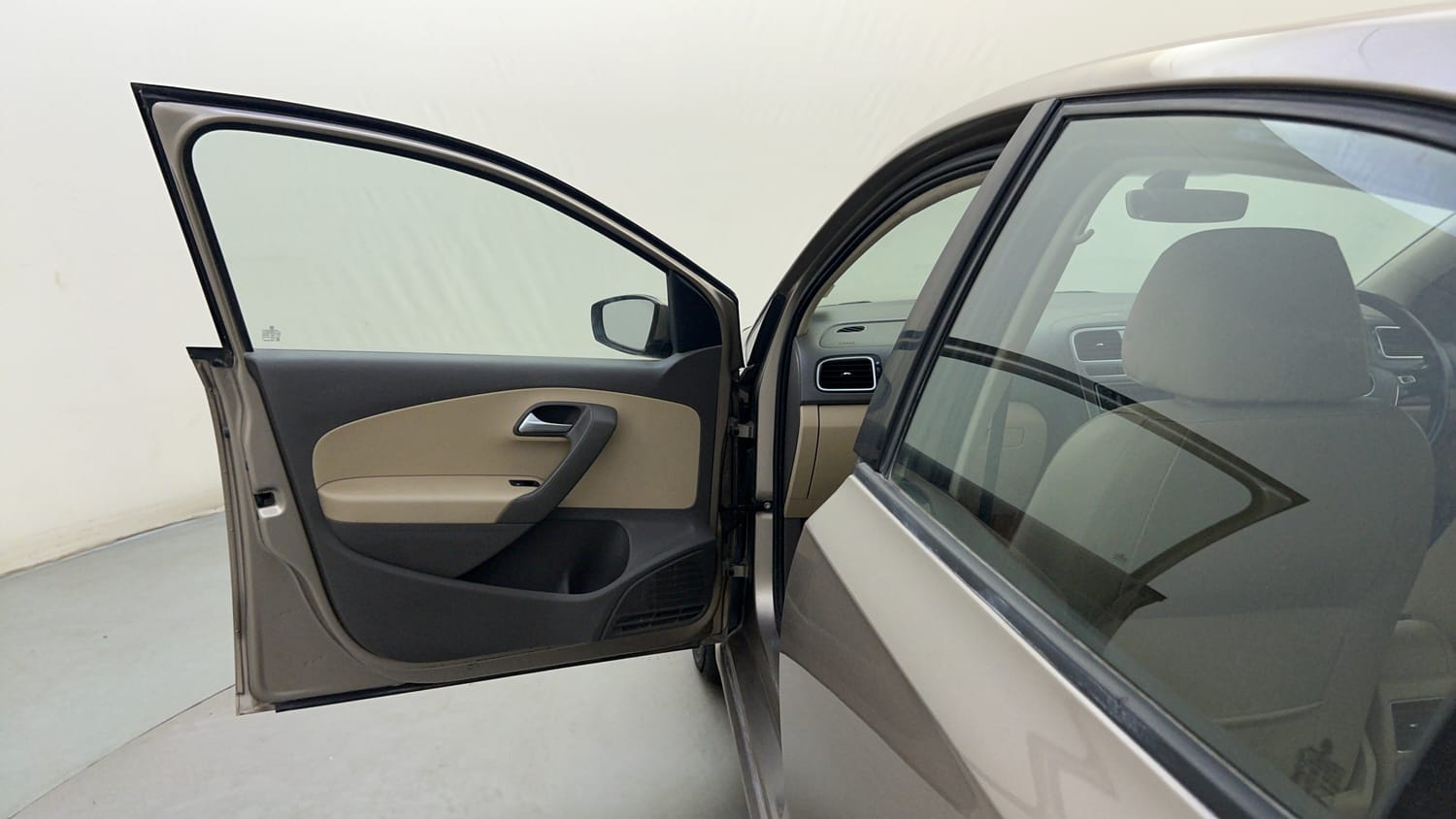 Used 2016 Volkswagen Vento Highline Petrol AT Petrol Automatic interior LEFT FRONT DOOR OPEN VIEW