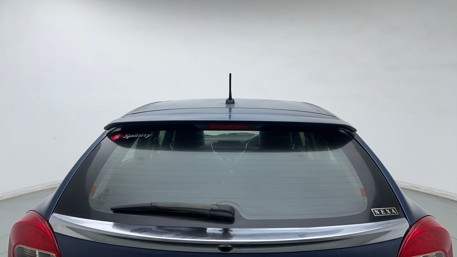 Used 2017 Maruti Suzuki Baleno Zeta 1.2 Petrol Manual exterior BACK WINDSHIELD VIEW