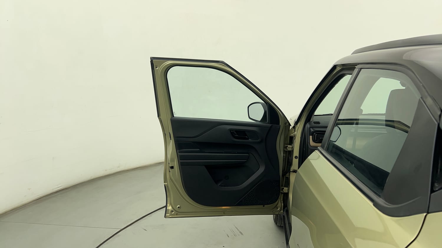 Used 2022 Tata Punch Kaziranga Creative AMT Petrol Automatic interior LEFT FRONT DOOR OPEN VIEW