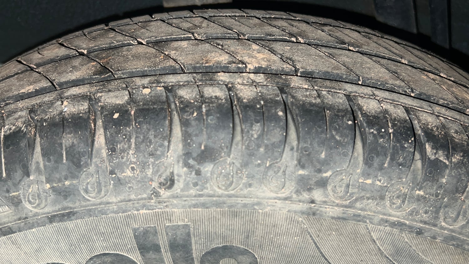 Used 2022 Renault Kwid RXL (O) 0.8 Petrol Manual tyres RIGHT REAR TYRE TREAD VIEW