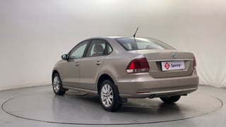 Used 2016 Volkswagen Vento Highline 1.2 (P) AT Petrol Automatic exterior LEFT REAR CORNER VIEW