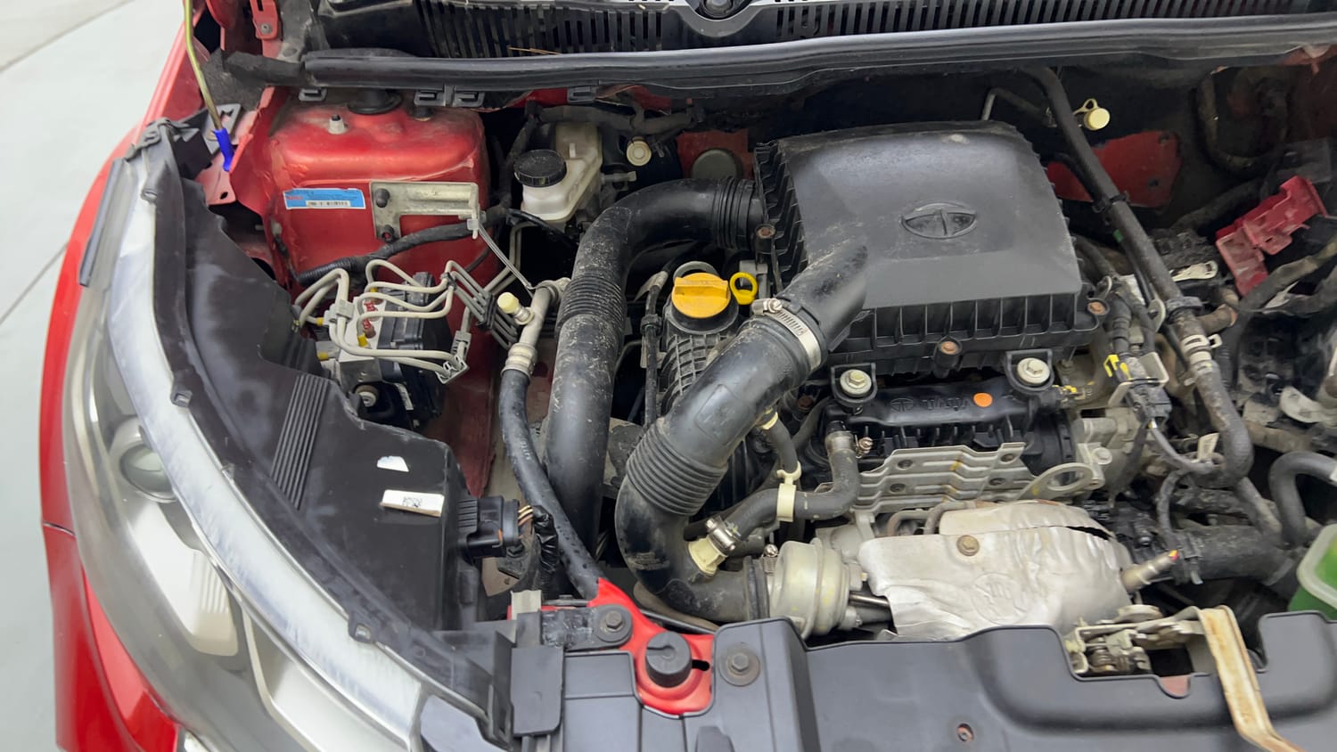 Used 2022 Tata Nexon XMA (S) Petrol Automatic engine ENGINE RIGHT SIDE VIEW