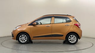 Used 2014 Hyundai Grand i10 Asta AT 1.2 Kappa VTVT Petrol Automatic exterior LEFT SIDE VIEW