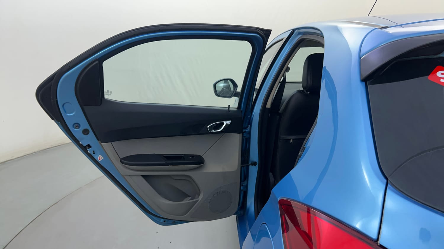 Used 2017 Tata Tiago Revotron XZ Petrol Manual interior LEFT REAR DOOR OPEN VIEW