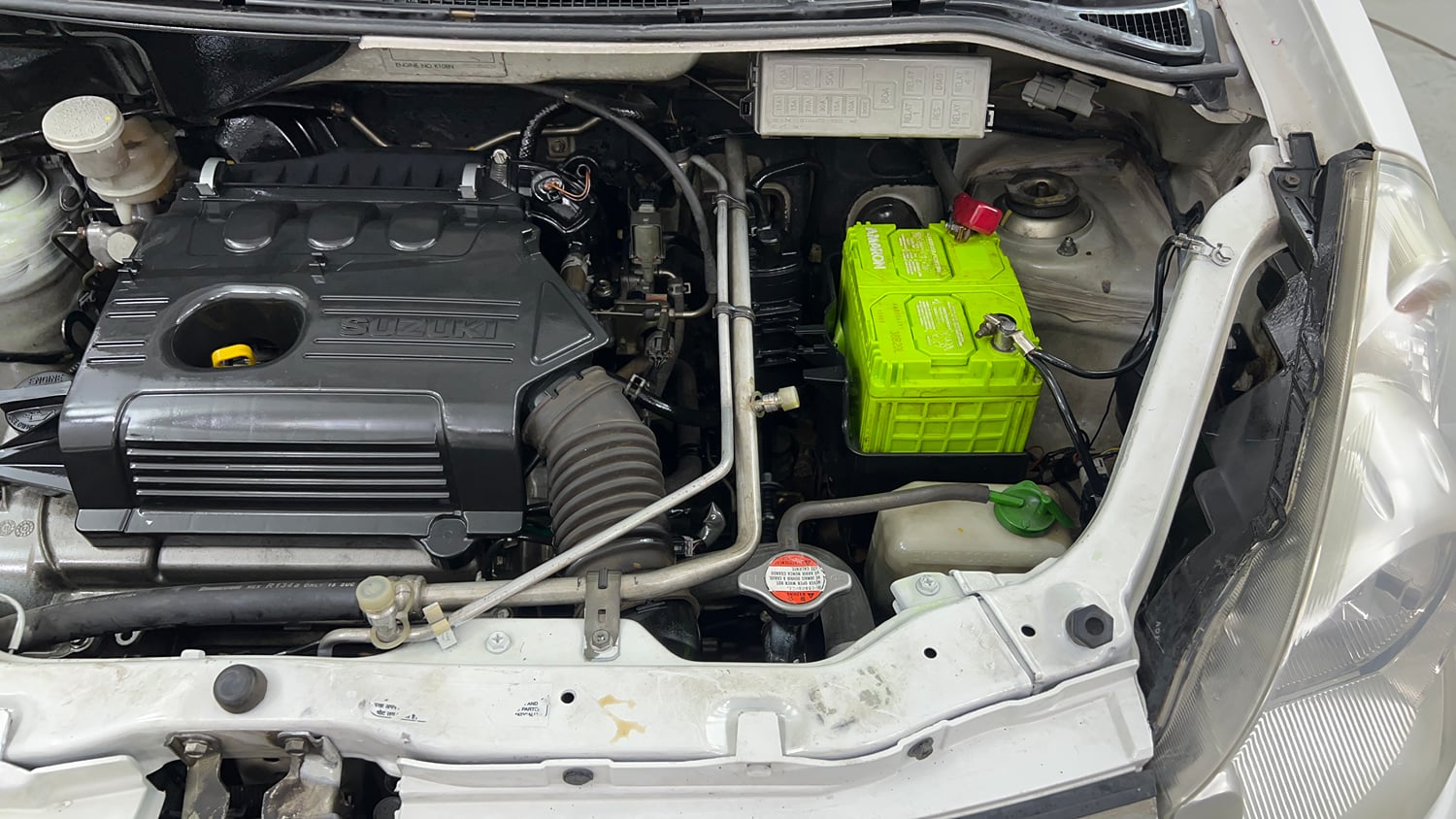 Used 2012 Maruti Suzuki Estilo VXi BS-IV Petrol Manual engine ENGINE LEFT SIDE VIEW
