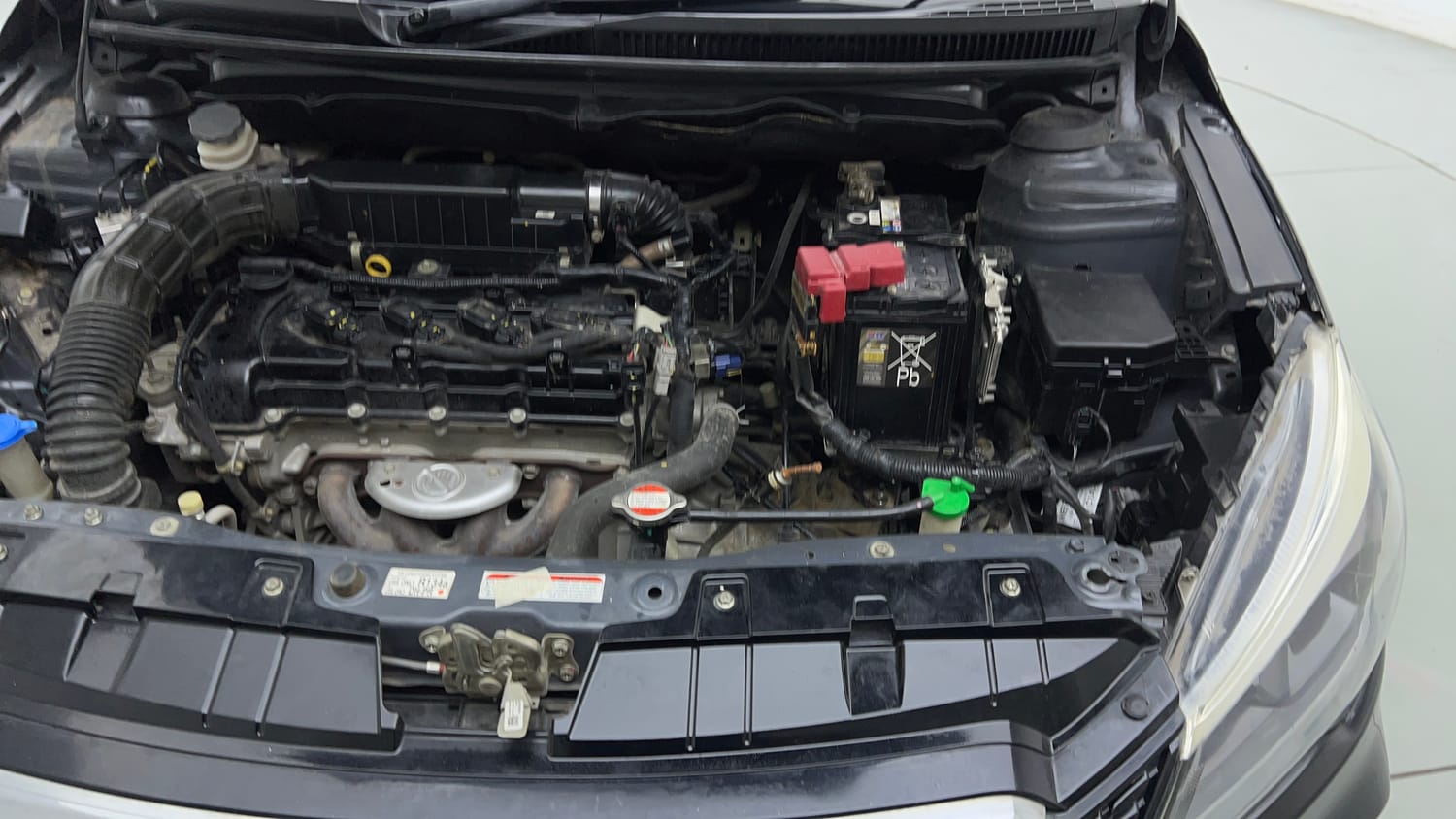 Used 2021 Maruti Suzuki Ciaz Alpha 1.5 AT Petrol Automatic engine ENGINE LEFT SIDE VIEW