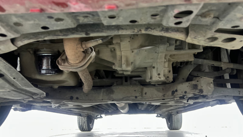 Used 2014 Maruti Suzuki Swift ZXi Petrol Manual extra FRONT LEFT UNDERBODY VIEW
