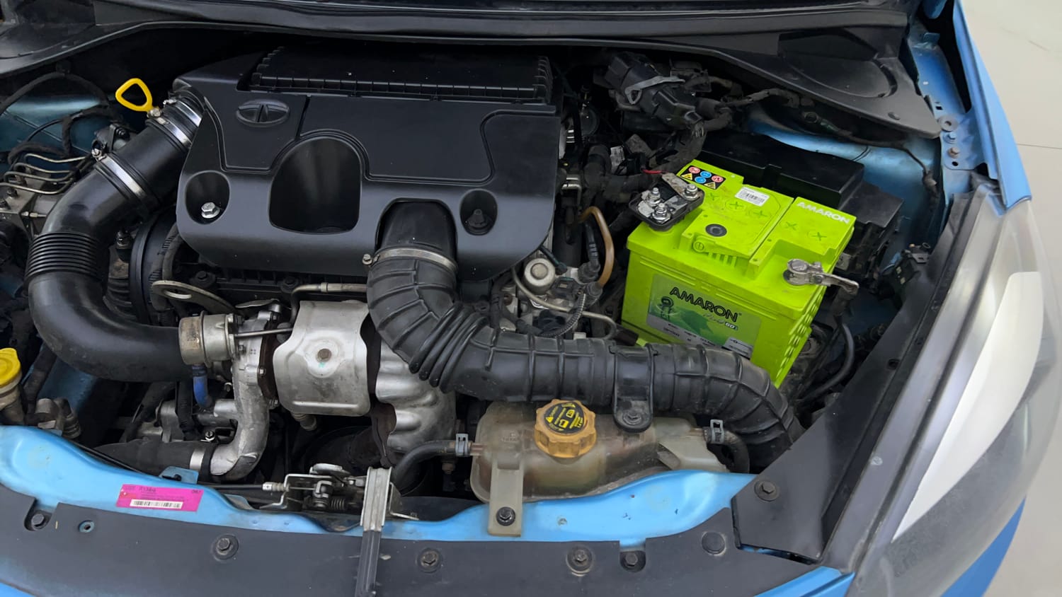 Used 2017 Tata Tigor Revotorq XZ Diesel Manual engine ENGINE LEFT SIDE VIEW