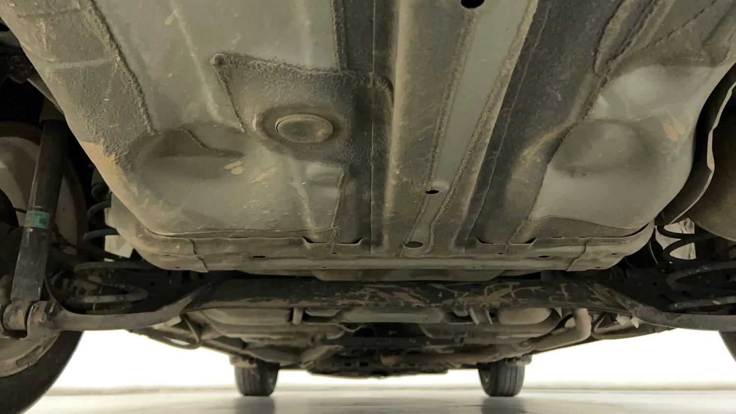 Used 2022 Honda City V Petrol+cng (Outside Fitted) Cng Manual extra REAR UNDERBODY VIEW (TAKEN FROM REAR)