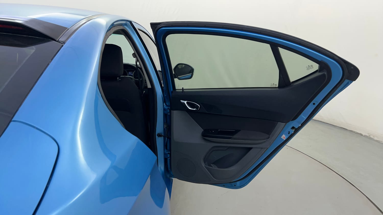 Used 2017 Tata Tigor Revotorq XZ Diesel Manual interior RIGHT REAR DOOR OPEN VIEW