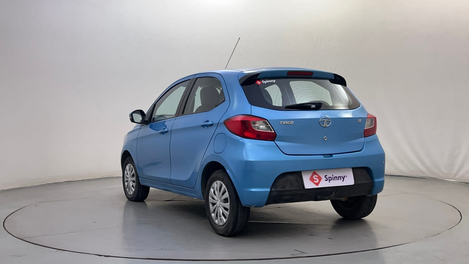 Used 2017 Tata Tiago Revotron XZ Petrol Manual exterior LEFT REAR CORNER VIEW