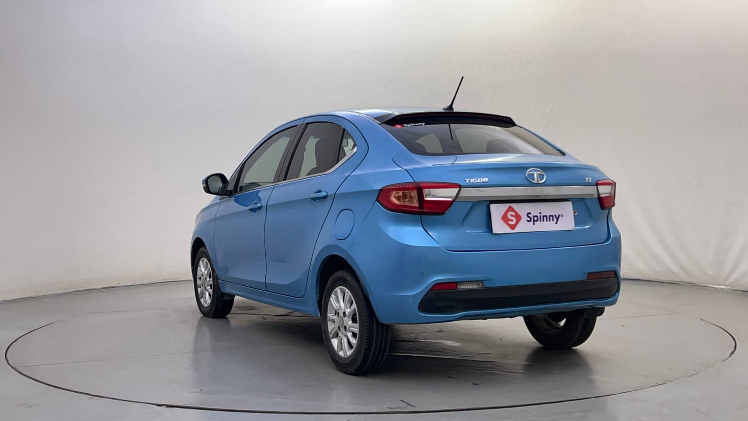 Used 2017 Tata Tigor Revotorq XZ Diesel Manual exterior LEFT REAR CORNER VIEW